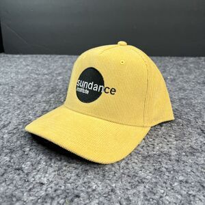 Sundance Institute Corduroy Trucker Hat Snapback Cap NWT